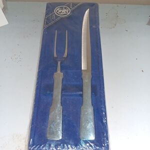 NIB Carving Knife and Fork Set (SKU 1507)